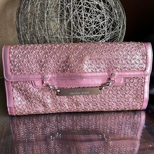 Vintage Pink Charles David Clutch